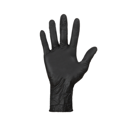 Industrial Grade Black Nitrile Gloves – 3.5mil